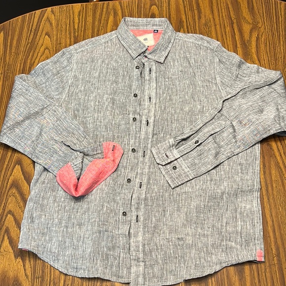 Report Collection Resort Mens button Down Shirt Size XL - Picture 1 of 5